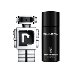 Men's Perfume Set Paco Rabanne EDT Phantom 2 Pieces