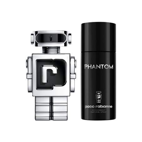 Men's Perfume Set Paco Rabanne EDT Phantom 2 Pieces