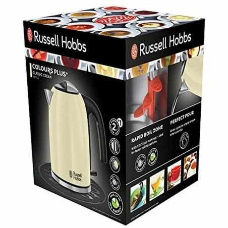 Kettle Russell Hobbs 20415-70 2400W 1,7 L Cream Stainless steel 2400 W 1,7 L