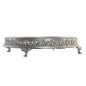 Snack tray DKD Home Decor 38,5 x 38,5 x 8 cm Mirror Silver Golden Resin Neoclassical (2 Units)