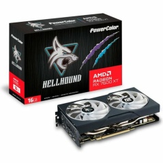 Graphics card Powercolor HELLHOUND AMD Radeon RX 7600 XT 16 GB GDDR6