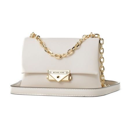 Borsa Donna Michael Kors Cece Crema 17 x 13 x 7 cm