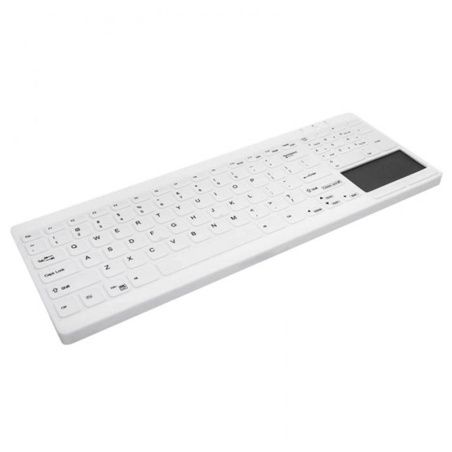 Tastiera Lavabile Disinfettabile Active Key AK-C7412 Bianco