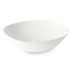Bowl White 21,5 x 7 x 21,5 cm (24 Units) Squared