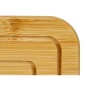 Table Mat Natural Bamboo 19 x 1 x 19 cm (24 Units) Squared