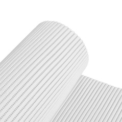 Non-slip Mat Exma Aqua-Mat Basic White 15 m x 65 cm PVC Multi-use