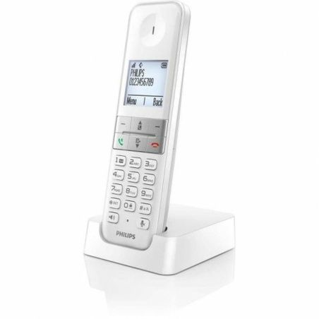 Wireless Phone Philips D4701B/34 White Black