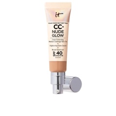 Base Cremosa per il Trucco It Cosmetics CC+ Nude Glow Medium Tan Spf 40 32 ml