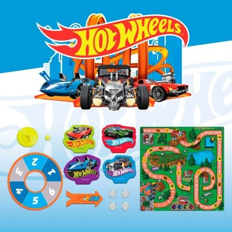Gioco da Tavolo Hot Wheels Speed Race Game (6 Unità)