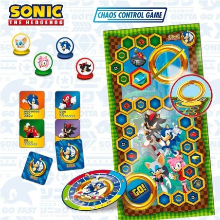 Gioco da Tavolo Sonic Chaos Control Game (6 Unità)