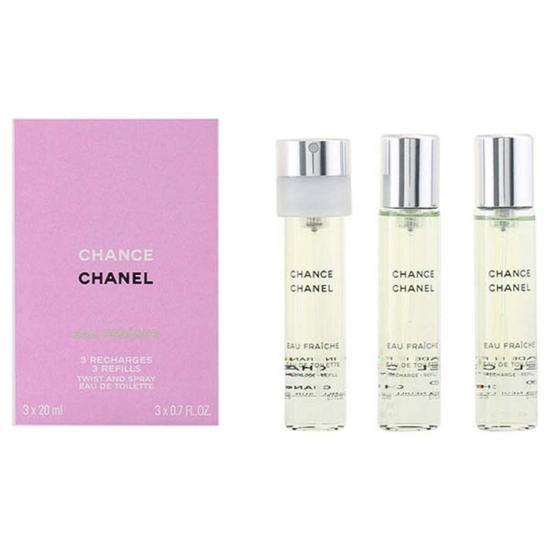 Women's Perfume Set Chance Eau Fraiche Chanel Chance Eau Fraîche (3 pcs)