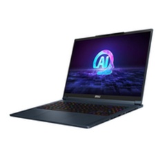 Laptop MSI Stealth 16 AI Studio A1VGG-046XES 16" 32 GB RAM 1 TB SSD Nvidia Geforce RTX 4070 Spanish Qwerty Intel Core Ultra 9 18