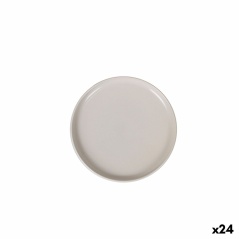 Snack tray La Mediterránea Ivory Circular Ø 15,4 x 2,1 cm (24 Units)