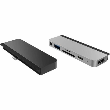 Hub USB Targus HD319B-GRY Grigio 60 W (1 Unità)