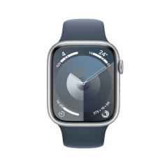 Smartwatch Watch S9 Apple Azzurro Argentato 45 mm