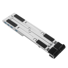 Hub USB Targus AWU100205GL Argentato Alluminio