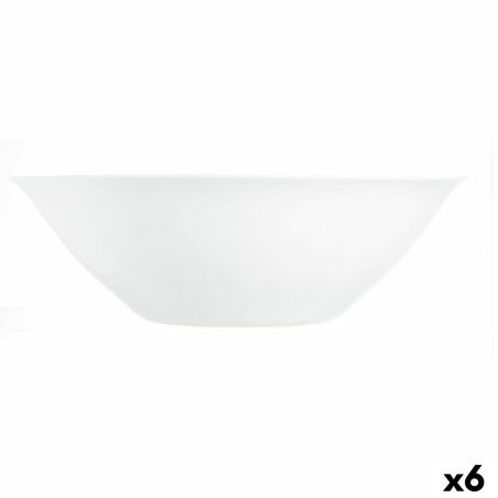 Insalatiera Luminarc Carine Bianco Vetro (Ø 27 cm) (6 Unità)