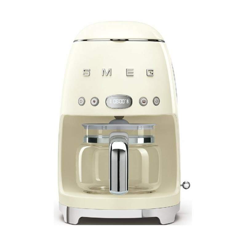 Caffettiera Americana Smeg DCF02CREU 1050 W Retrò Grigio Crema