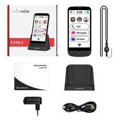 Smartphone Swiss Voice S510-C Black