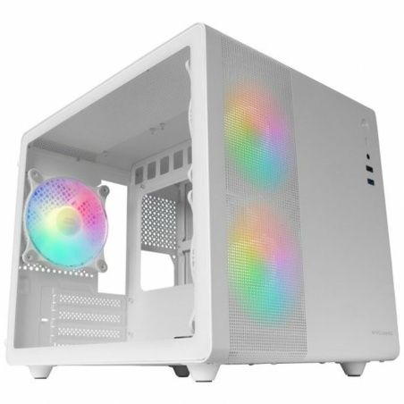 Case computer desktop ATX Mars Gaming MC-400 Bianco Nero