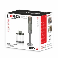 Hand-held Blender Haeger HB-80C.025A Grey 800 W