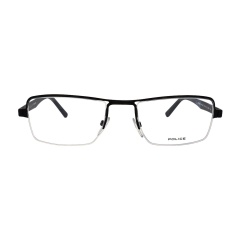 Men' Spectacle frame Police Black Ø 52 mm