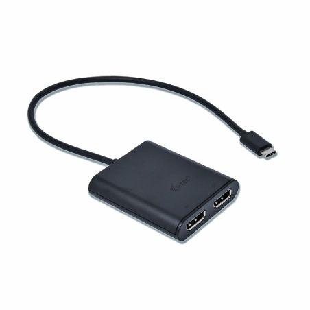 Adattatore USB C con DisplayPort i-Tec C31DUAL4KDP Nero