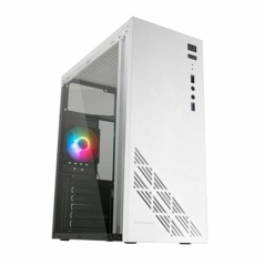 Case computer desktop ATX Mars Gaming Bianco ATX LED RGB