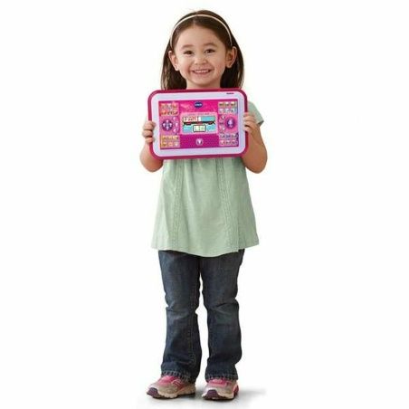 Toy computer Vtech Little App ES 18 x 26 x 4 cm Pink