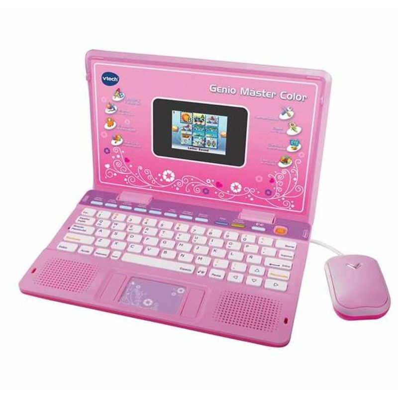 Computer giocattolo Vtech Genio Master Color ES-EN 18 x 27 x 4 cm Rosa