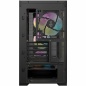 Case computer desktop ATX Tempest Stronghold Nero