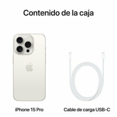 Smartphone Apple iPhone 15 Pro 6,1" 256 GB Bianco