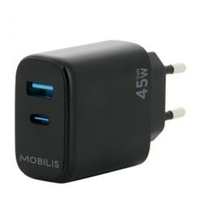 Wall Charger Mobilis 001363 Black 45 W