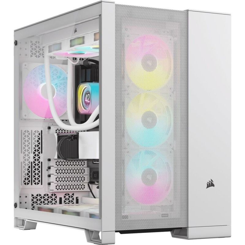 Case computer desktop ATX Corsair 6500D AIRFLOW Bianco