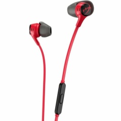 Headphones with Microphone Hyperx Earbuds II Red