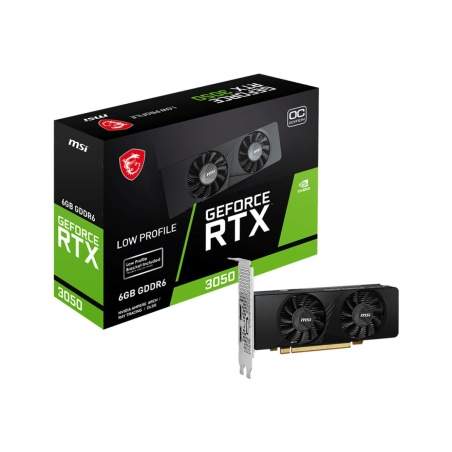 Scheda Grafica MSI GEFORCE RTX 3050 LP 6G OC GDDR6