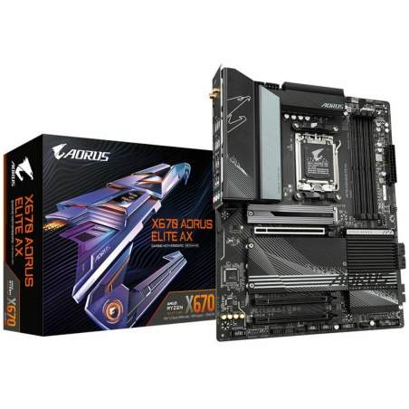 Hub USB Gigabyte X670 AORUS ELITE AX Nero