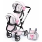 Doll Stroller Reig Twinned Pink