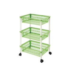 Vegetable trolley Tontarelli Mito Plastic Green 40 x 29 x 62 cm (12 Units)