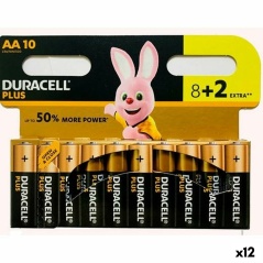Batterie Alcaline DURACELL Plus 1,5 V LR06 (12 Unità)