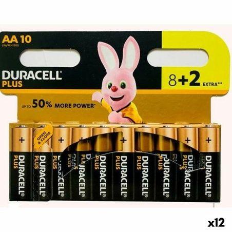 Alkaline Batteries DURACELL Plus 1,5 V LR06 (12 Units)