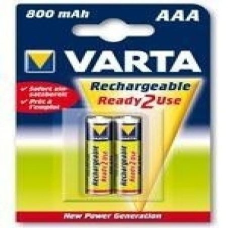 Batterie Ricaricabili Varta AAA 800MAH 1,2 V 800 mAh AAA (10 Unità)