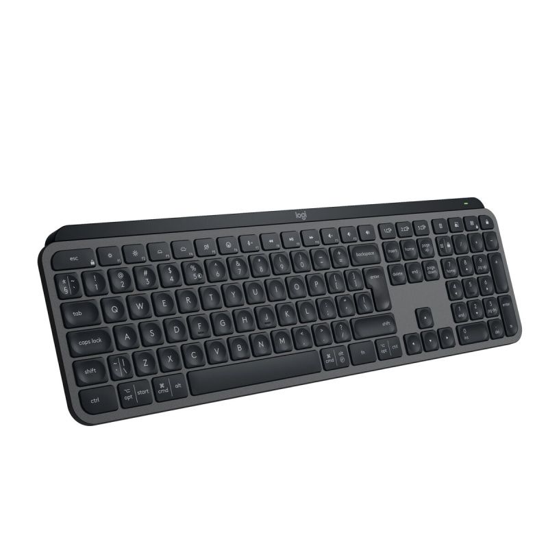 Wireless Keyboard Logitech MX Keys S Spanish Qwerty Grey Graphite