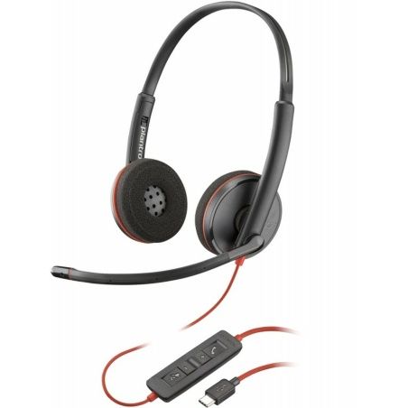 Headphones with Microphone HP Blackwire 3220 Black