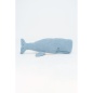 Fluffy toy Crochetts OCÉANO Light Blue Whale 28 x 75 x 12 cm