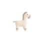 Peluche Crochetts AMIGURUMIS MINI Bianco Cavallo 38 x 42 x 18 cm