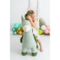 Fluffy toy Crochetts AMIGURUMIS MAXI Green Unicorn 98 x 88 x 33 cm