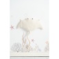 Peluche Crochetts OCÉANO Bianco Manta gigante 67 x 77 x 11 cm
