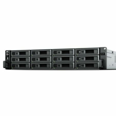 NAS Network Storage Synology RS2423+ Black Black/Grey AM4 Socket: AMD Ryzen™