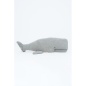 Peluche Crochetts OCÉANO Grigio Balena 29 x 84 x 14 cm